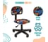 Детское кресло CHAIRMAN Kids 101 ткань CRAZY черное 00-07077994 6