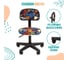 Детское кресло CHAIRMAN Kids 101 ткань CRAZY черное 00-07077994 9