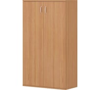 Шкаф средний ФЕЛИКС Логистика 75x35.1x130 Ольха шагрень ПК-ЛОГ-Ш130Х75/35-В1-24