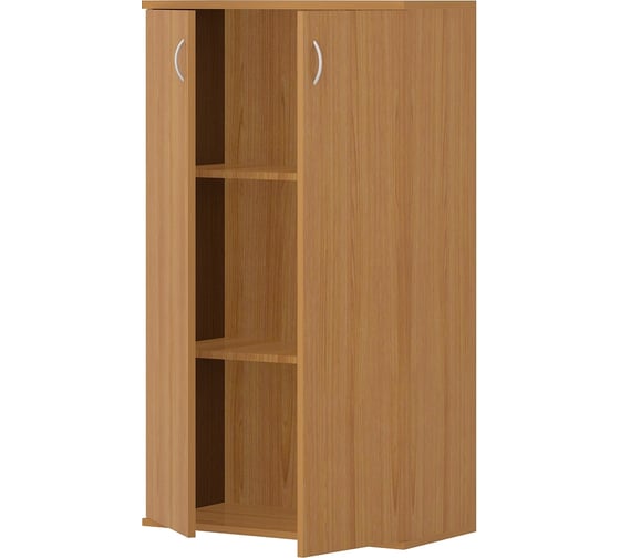 Шкаф средний ФЕЛИКС Логистика 75x35.1x130 Ольха шагрень ПК-ЛОГ-Ш130Х75/35-В1-24