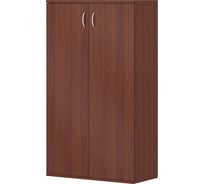 Шкаф средний ФЕЛИКС ЛОГИСТИКА 75x35.1x13 Милованный орех темный ПК-ЛОГ-Ш130Х75/35-В1-34