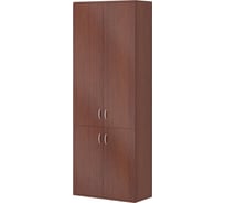 Комбинированный шкаф ФЕЛИКС Логистика 75x35.1x201.6 миланский орех темный ПК-ЛОГ-ШК202Х75Д4/35-В2-34