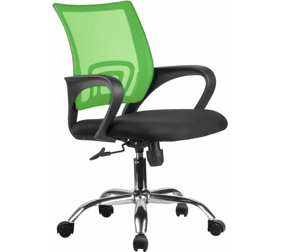 Кресло RIVA Chair RCH 8085JE зелёная сетка/хром крестовина УЧ-00000709 1