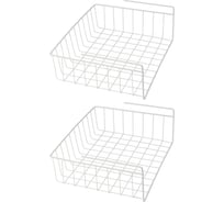 Подвесная широкая корзина Violet белая, 2 шт. N-713/2-06