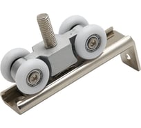 Комплект роликов для раздвижных дверей Trodos с фиксатором QD-326 торцевое крепление, накладные 203007 22897719
