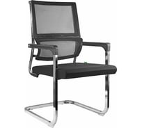 Кресло RIVA Chair RCH D201 черная сетка на полозьях УЧ-00001055