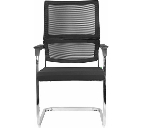 Кресло RIVA Chair RCH D201 черная сетка на полозьях УЧ-00001055