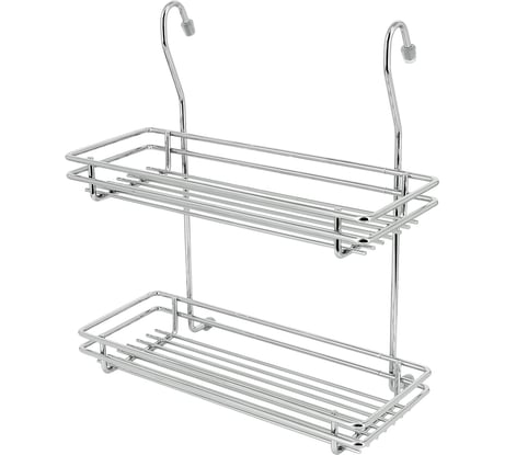 Прямоугольная полка Pomi d'Oro на рейлинг, 2 яруса P280038 Railing