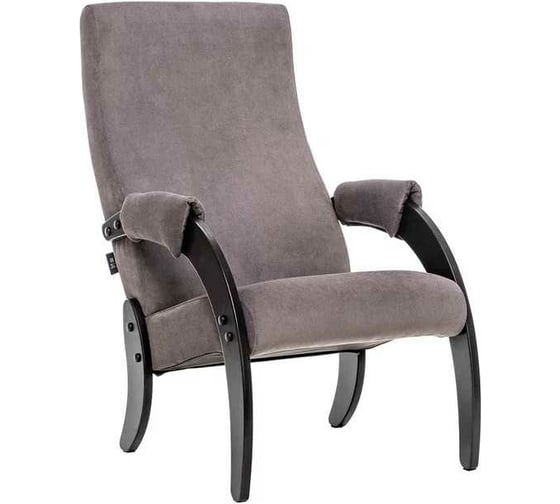 Кресло Garden Story Марта № 61М, каркас венге, ткань Verona Antrazite Grey 61М 1