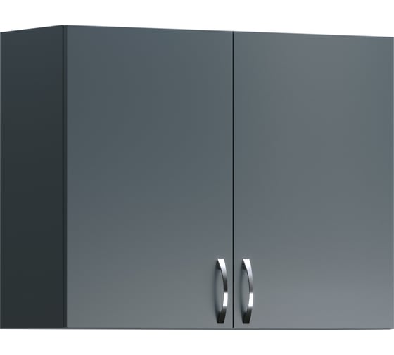 Настенный шкаф Домино 30x80 антрацит D3080An 1