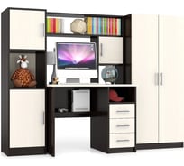 Компьютерный стол Мебельный двор С-МД-СК9, Пенал С-МД-СК9П, Шкаф С-МД-СК9Ш, 1364067