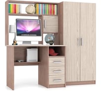 Компьютерный стол Мебельный двор С-МД-СК9, Шкаф С-МД-СК9Ш, 1364065