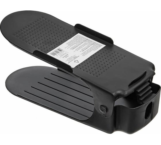 Подставка для обуви с регулируемой высотой BRADEX черная TD 0661