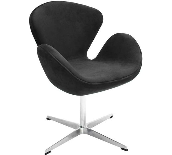 Кресло BRADEX SWAN CHAIR графит, искусственная замша FR 0650 1