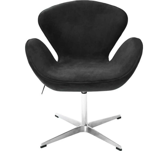 Кресло BRADEX SWAN CHAIR графит, искусственная замша FR 0650