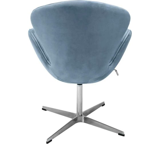 Кресло BRADEX SWAN CHAIR серый, искусственная замша FR 0654