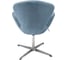 Кресло BRADEX SWAN CHAIR серый, искусственная замша FR 0654 4