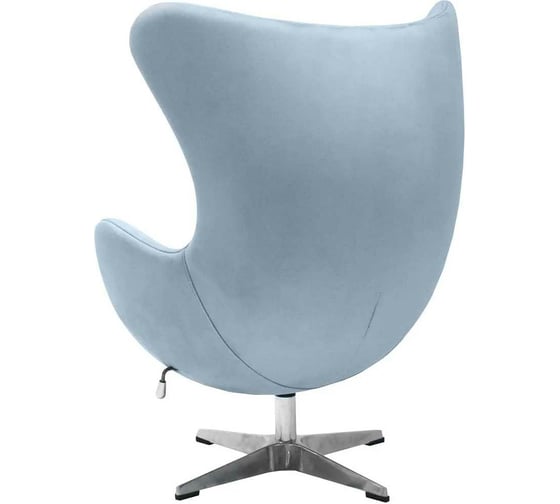 Кресло BRADEX EGG CHAIR серый, искусственная замша FR 0645
