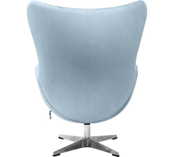 Кресло BRADEX EGG CHAIR серый, искусственная замша FR 0645