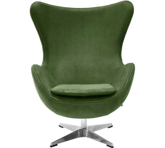 Кресло BRADEX EGG CHAIR зеленый, искусственная замша FR 0644