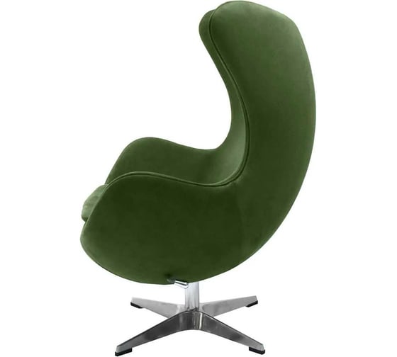 Кресло BRADEX EGG CHAIR зеленый, искусственная замша FR 0644