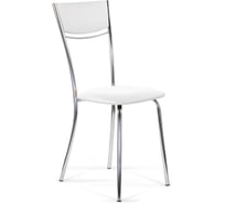 Стул Leset Татум, Хром/экокожа Белый 7208-3619