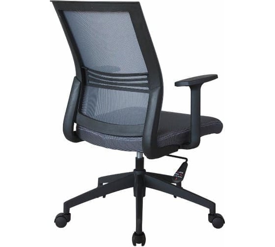 Кресло RIVA Chair RCH 668B-9 серая ткань/серая сетка YX2404, ST1104 УЧ-00000468