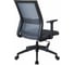 Кресло RIVA Chair RCH 668B-9 серая ткань/серая сетка YX2404, ST1104 УЧ-00000468 4