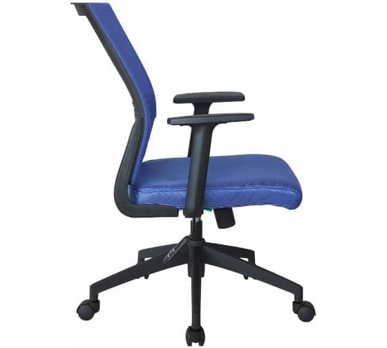 Кресло RIVA Chair RCH 668B-9 синяя ткань/синяя сетка YX2401, ST1101 УЧ-00000469