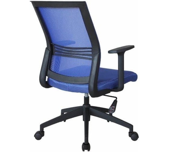 Кресло RIVA Chair RCH 668B-9 синяя ткань/синяя сетка YX2401, ST1101 УЧ-00000469
