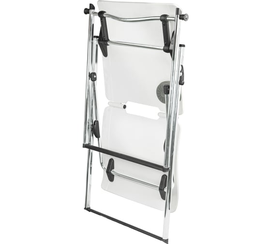 Кресло-трансформер RIVA Chair RCH 1821 белый пластик хром УЧ-00001048