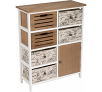 Комод с шестью ящиками и дверцей ЭкоДизайн HX-301z