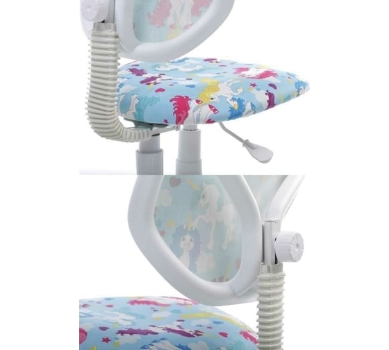 Детское кресло CHAIRMAN Kids 106 ткань единороги 00-07033117