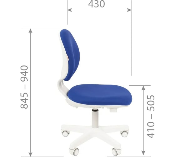 Детское кресло CHAIRMAN Kids 108 26-21 синее 00-07033199