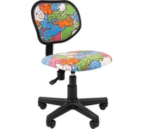 Детское кресло CHAIRMAN Kids 106 ткань котики, черное 00-07038244