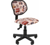 Детское кресло CHAIRMAN Kids 106 ткань автобусы, черное 00-07038215
