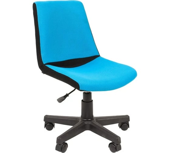 Детское кресло CHAIRMAN Kids 115 TW 11/TW 43 черное/голубое 00-07052524 1