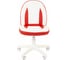Детское кресло CHAIRMAN Kids 122 экопремиум белое/красное 00-07033126 2