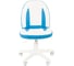 Детское кресло CHAIRMAN Kids 122 экопремиум белое/голубое 00-07033128 2