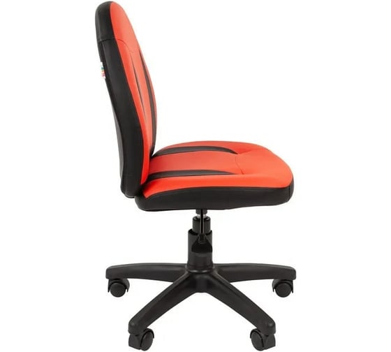 Детское кресло CHAIRMAN Kids 122 экопремиум красное/черное 00-07051681