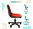 Детское кресло CHAIRMAN Kids 115 TW 11/TW 19 черное/красное 00-07052525 6