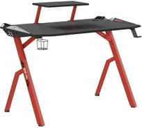 Игровой компьютерный стол SKYLAND CTG-001 черный/красный 1200x600x750 мм SKILLL 00-07062348
