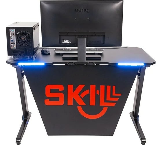 Игровой компьютерный стол SKYLAND CTG 1260 черный 1200x600x740 мм SKILLL 00-07049397