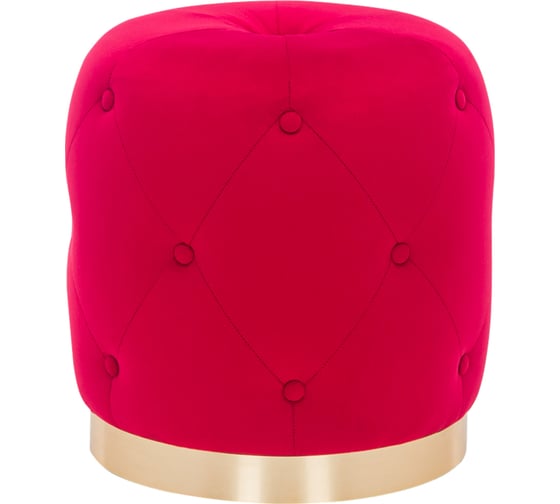 Пуф Leset Марко, велюр красный 7583-2437 1