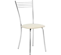 Стул Leset Тахо, Хром/экокожа Бежевый 7211-3541