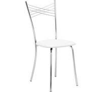Стул Leset Рейн, Хром/экокожа Белый 7210-3527