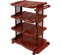 Полка для обуви Милих Пластик 4 секции 5121