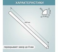 Плинтус для столешницы 40 мм