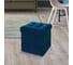 Пуфик DreamBag складной, синий, велюр 13258 3