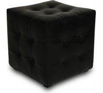 Пуф DreamBag Лотос Черная ЭкоКожа 13111